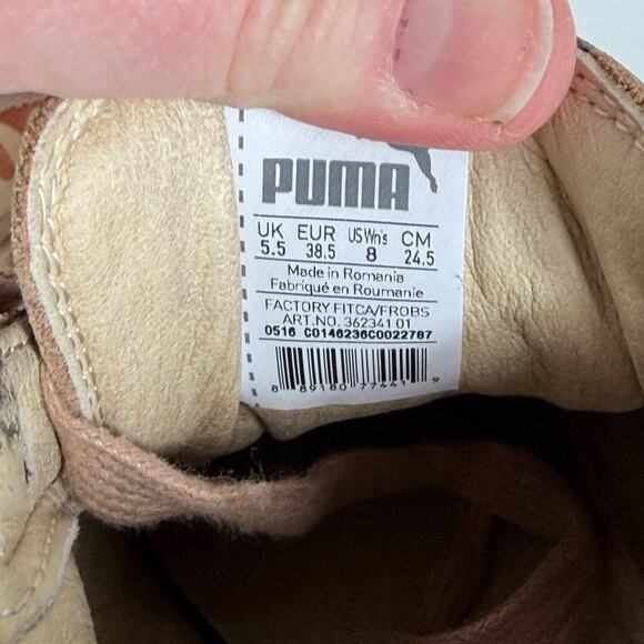 Fenty x Puma The Creepers Athletic Sneakers Women's 8 Brown Camouflage 362341-01 - Picture 10 of 10